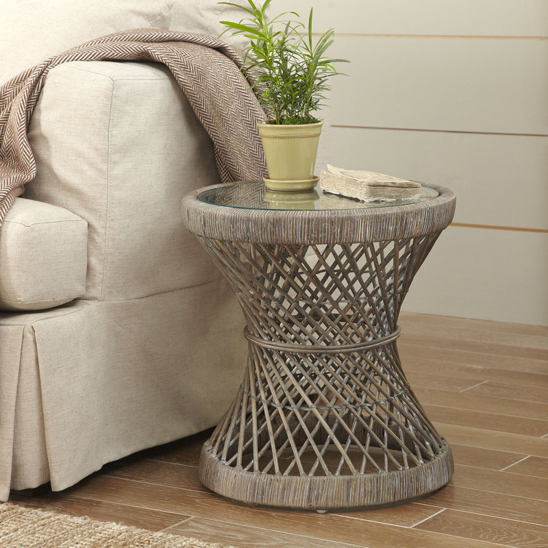 Bungalow Rose Backman Rattan End Table & Reviews Wayfair